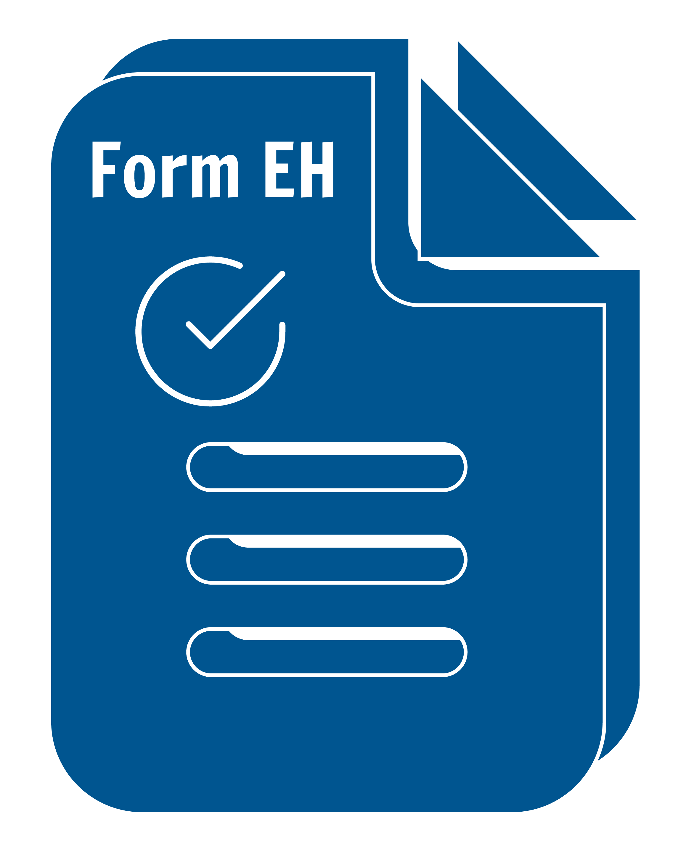 A graphic representing the Form EH filing option