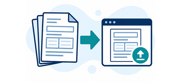 Benefits of online filing include real-time status updates and reporting visibility